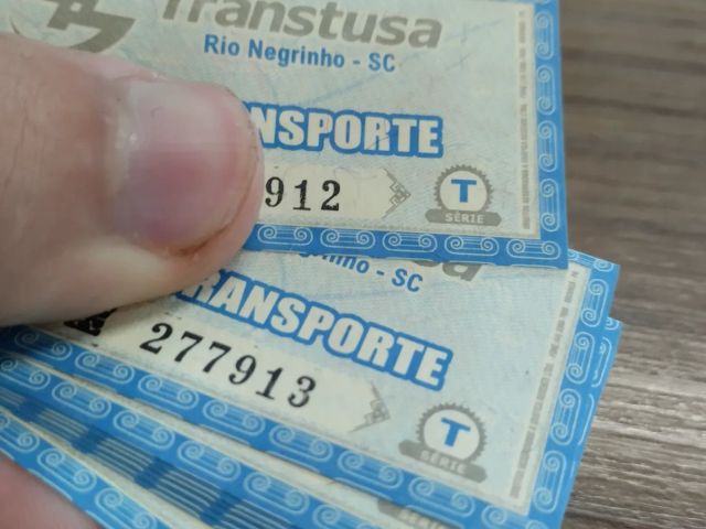Vendo passes Urbanos Rio Negrinho